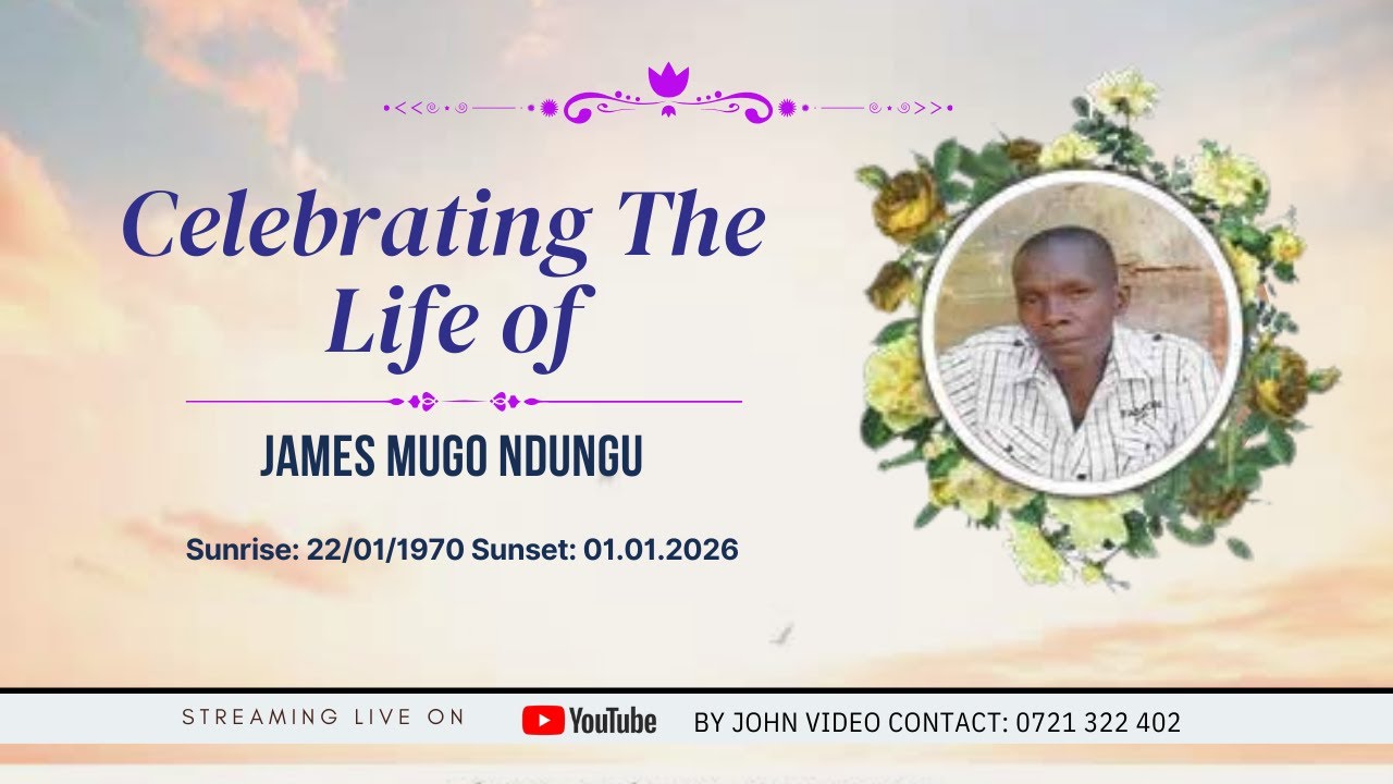 In Loving Memory James Mugo Ndungu