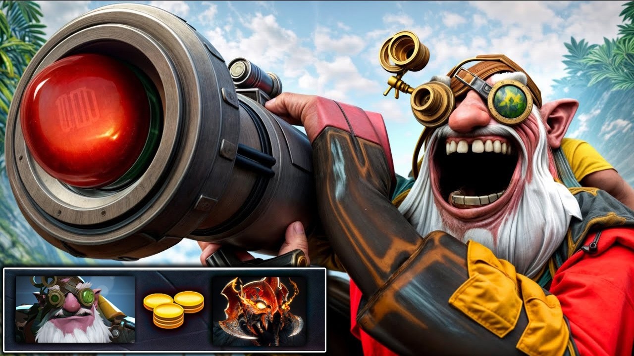 8Min Mask of Madness Sniper Max Attack Speed 32Kills Hard Carry Dota 2