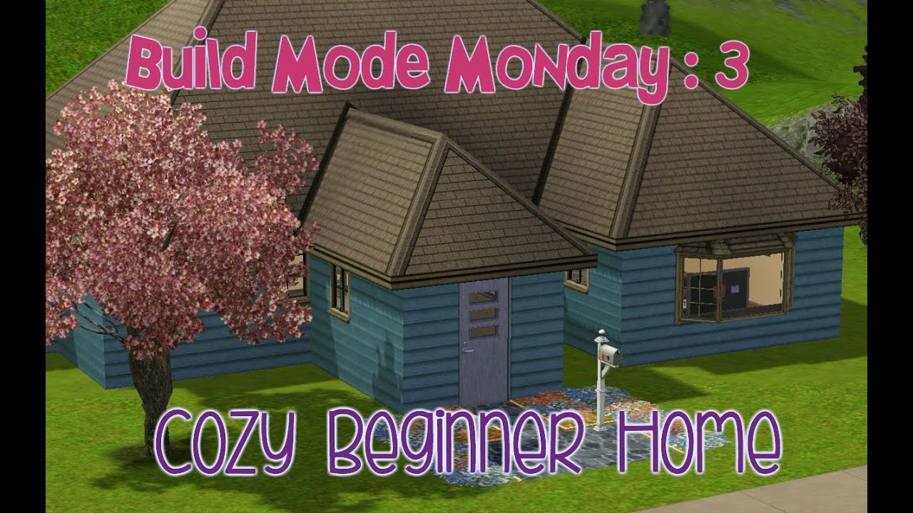 Build Mode Monday #3: Cozy Beginner Home