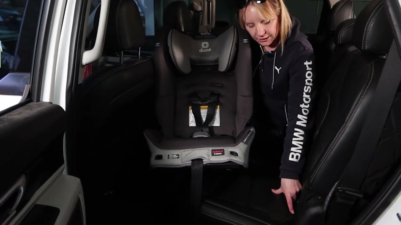 Установка Diono Radian® 3RXT® SafePlus лицом назад