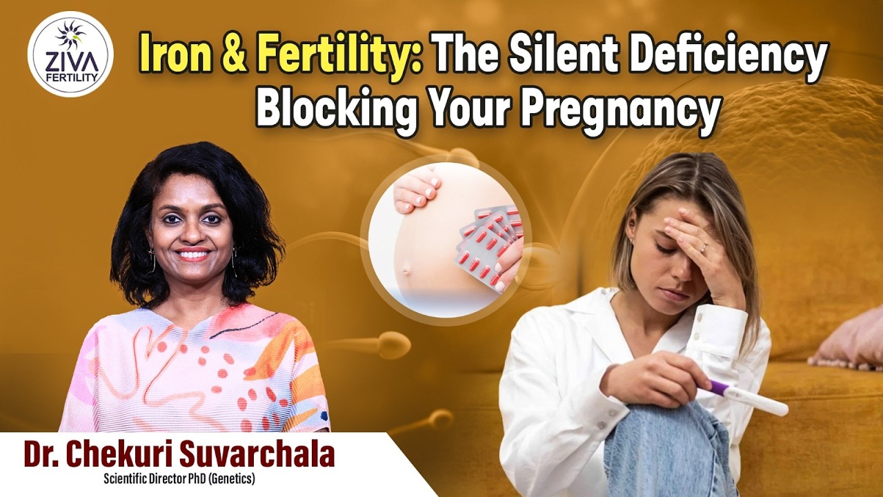 Low Iron Blocking Your Pregnancy | Hidden Fertility Killer | Dr C Suvarchala | ZIVA Fertility