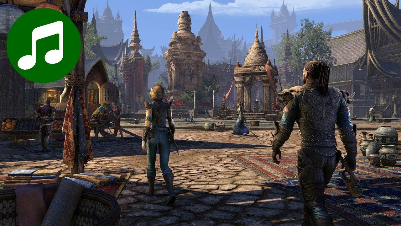 ELDER SCROLLS ONLINE: ELSWEYR Ambient Music & Ambience 🎵 Rimmen (ESO Elsweyr Soundtrack | OST)