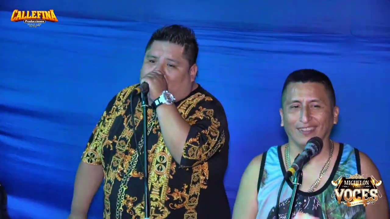 VIENES Y TE VAS (D.R) - MIGUELON Y LAS VOCES DE LA CUMBIA - FELIZ CUMPLEA&Ntilde;OS LOCURA JR - CALLEFINA