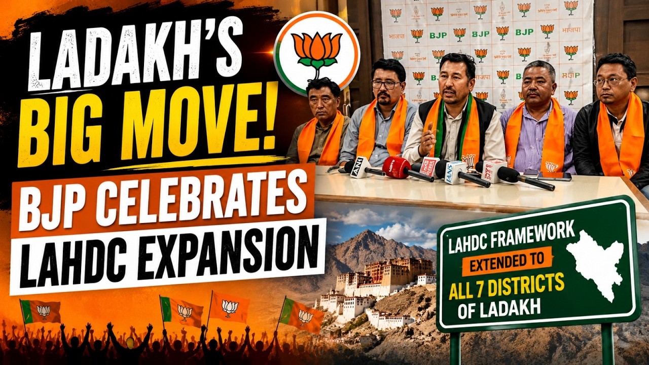 LAHDC Gets Bigger, BJP Celebrates What Changed in Ladakh