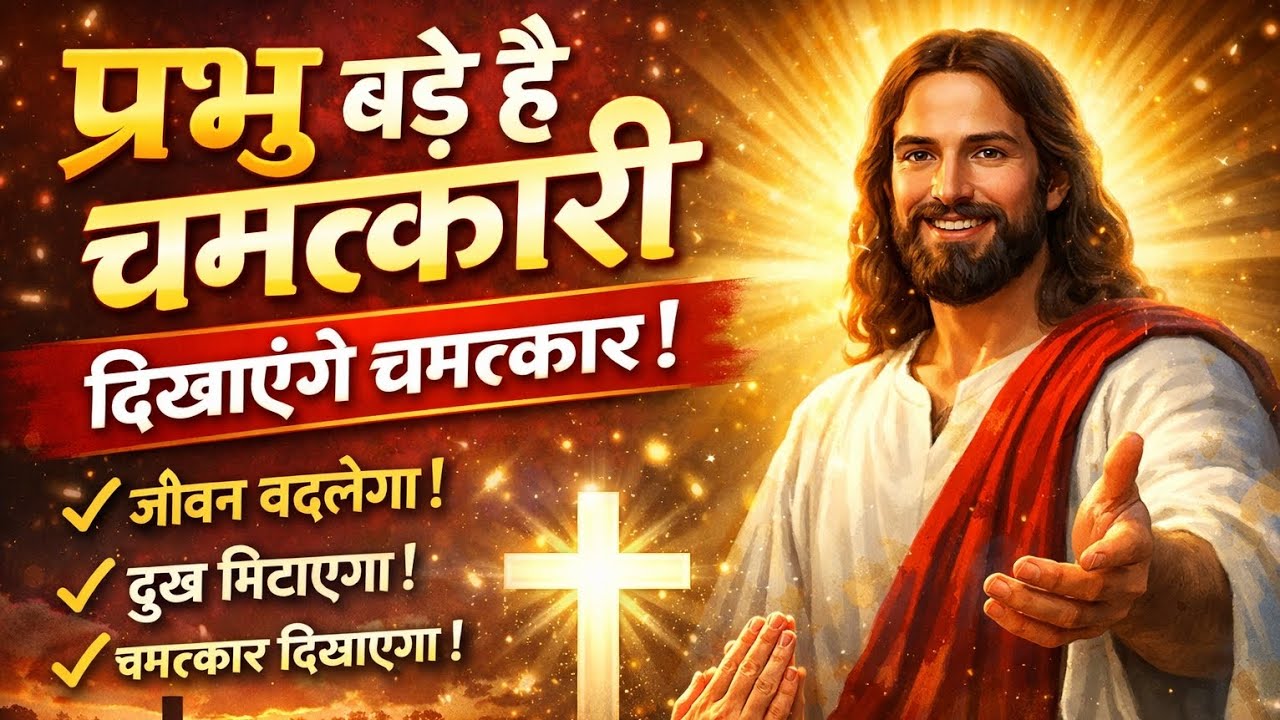 प्रभु बड़े हैं चमत्कारी | Yeshu Masih New Hindi Christian Song 2026 | Powerful Worship Song