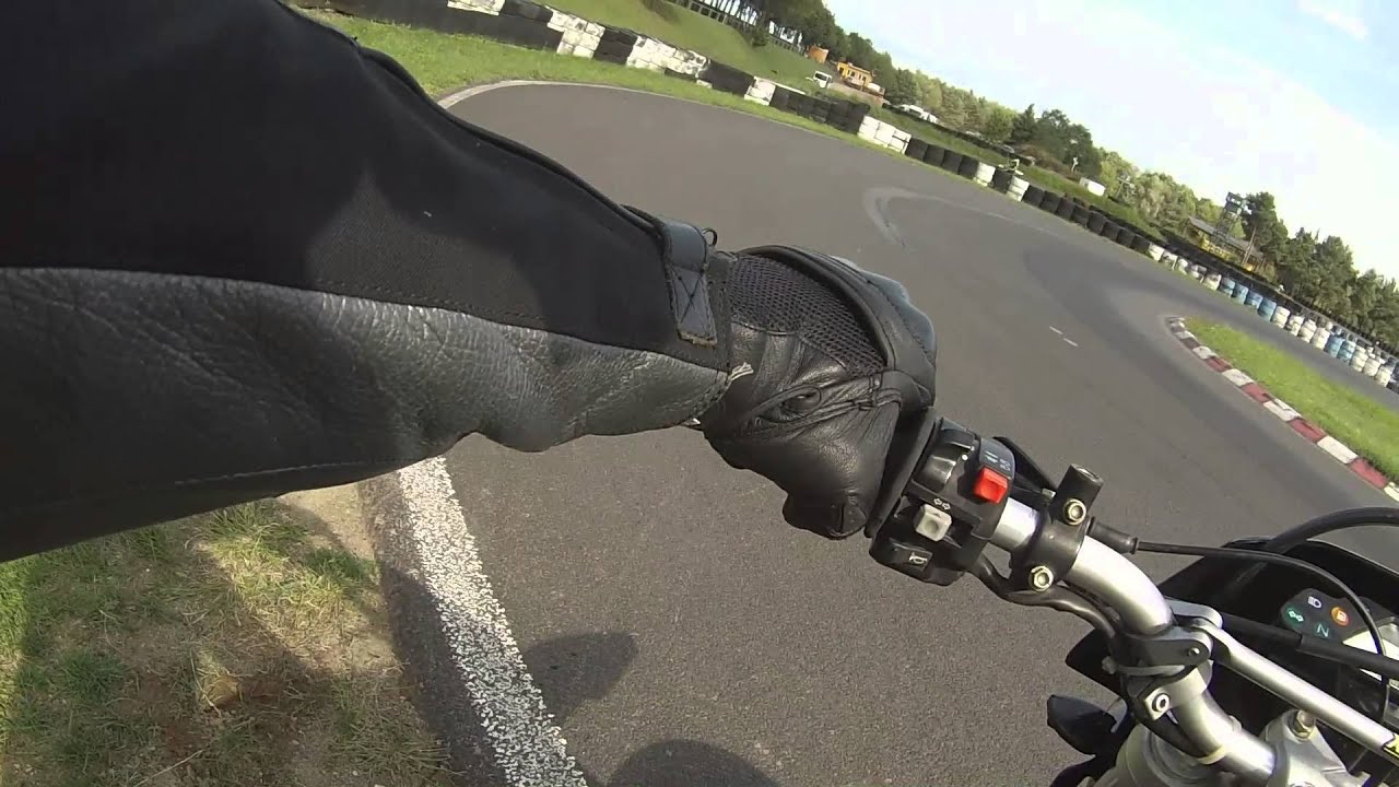 Schaafheim Supermoto Training 19.08.2014 - Sturz / Crash