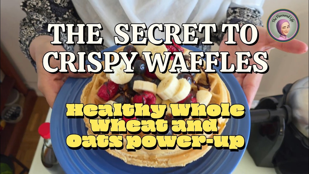 The Perfect Healthy Waffles Breakfast