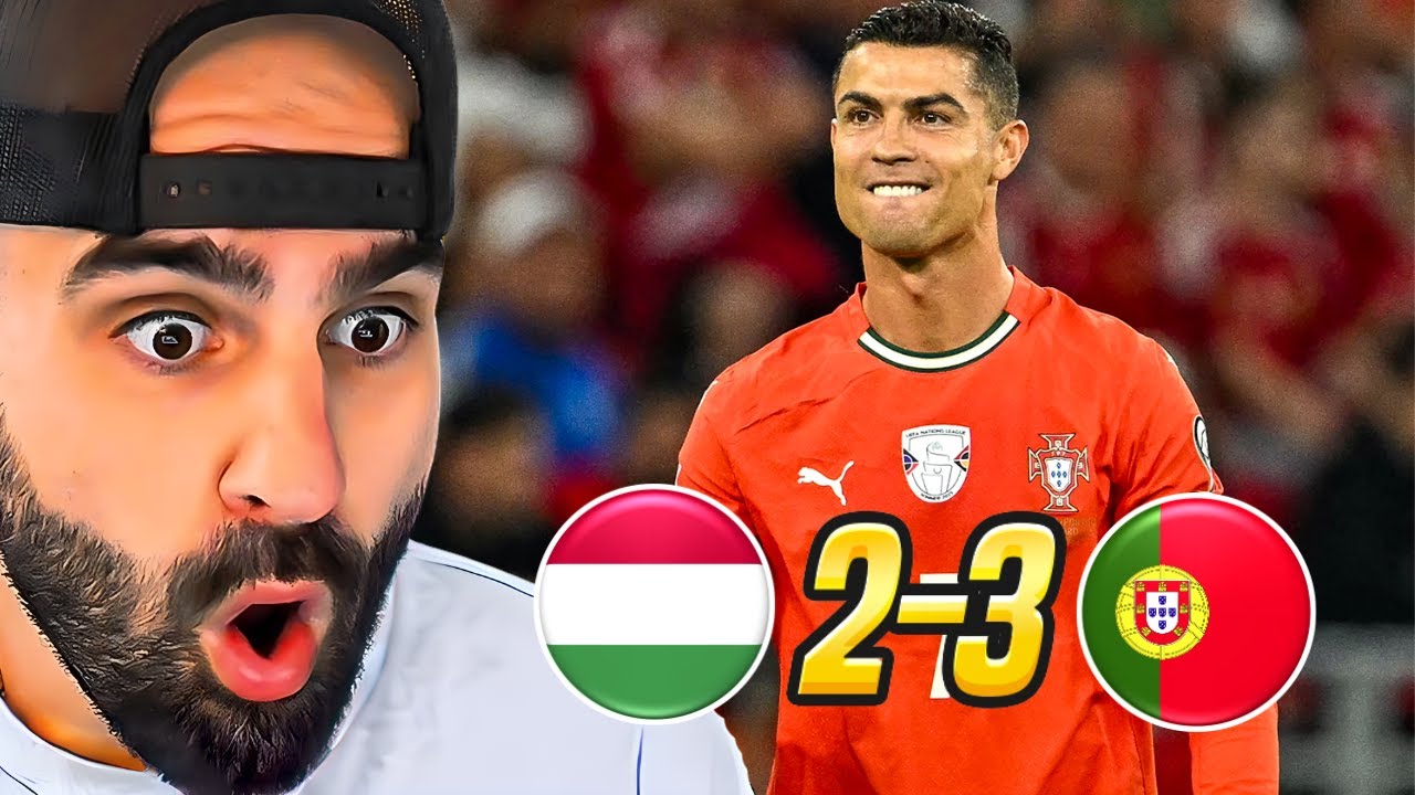 IM TIRED OF THE RONALDO DISRESPECT | PORTUGAL 3-2 HUNGARY...