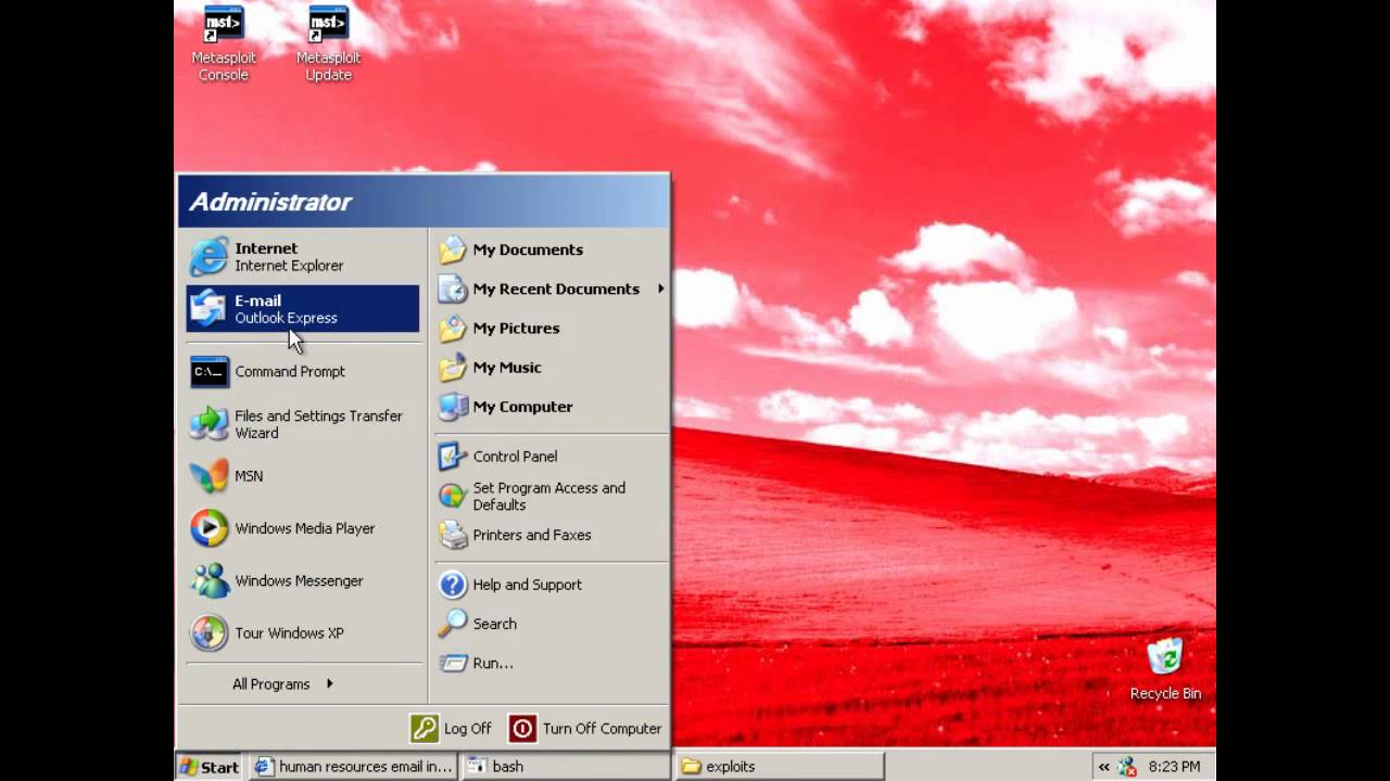 A Targeted Attack Demo