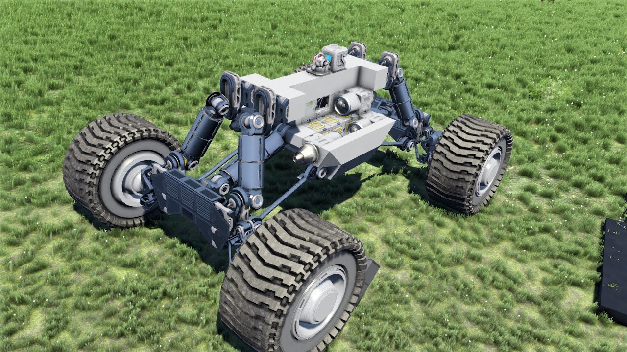 Space Engineers Suspension Prototyping 8