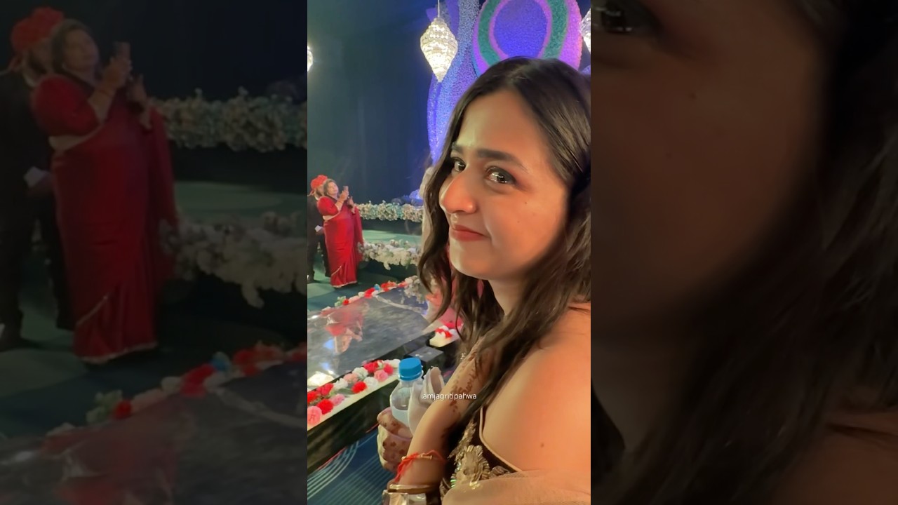 I cried a lot on my Bestfriend&rsquo;s wedding😭 #indiandwedding #jagritipahwa #shaadi #wedding #bestie