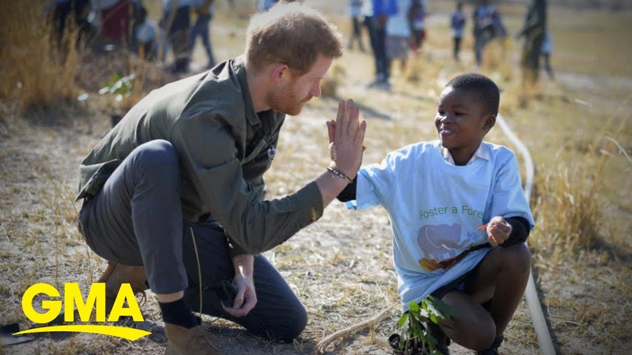Prince Harry shares his personal connection to Botswana on royal tour | GMA