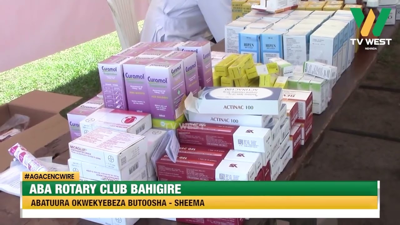 AGACENCWIRE: Aba Rotary Club bahigire abatuura okwekyebeza butoosha.