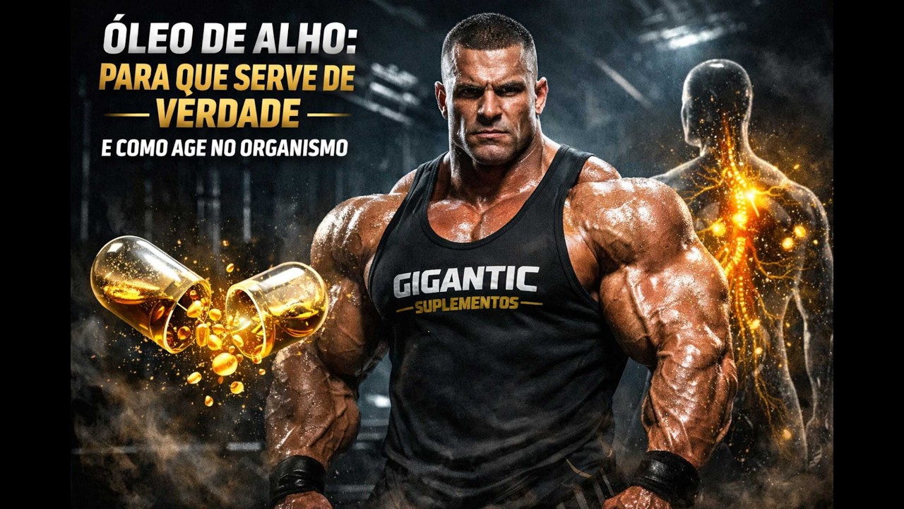 ÓLEO DE ALHO  PARA QUE SERVE DE VERDADE E COMO AGE NO ORGANISMO