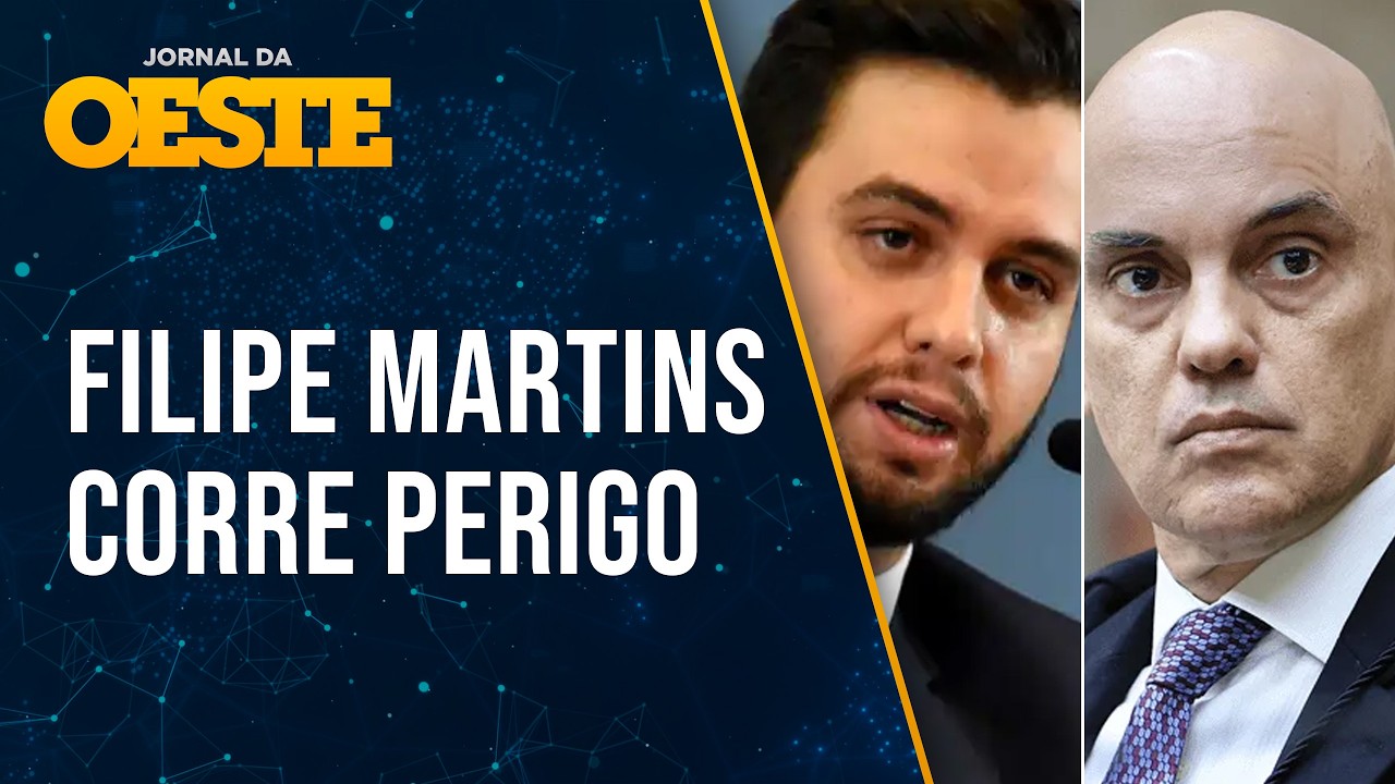 Moraes manda Filipe Martins retornar à prisão de Ponta Grossa: 'Ambiente mais seguro'