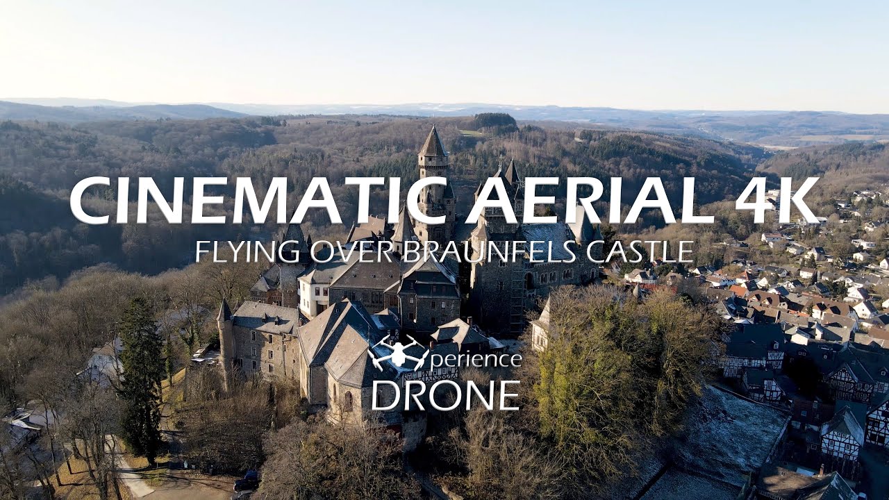 Braunfels Castle (Germany) 4K DRONE VIDEO with ambient music