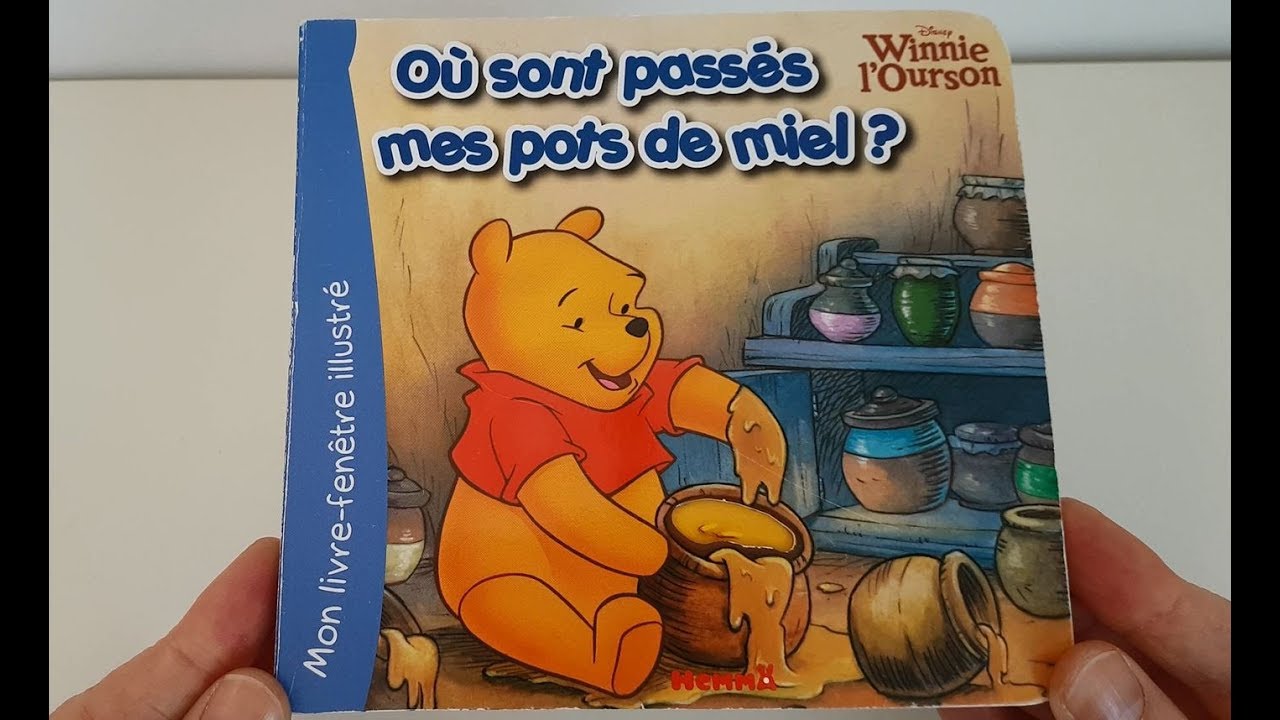 Lecture livre animé : Winnie l'Ourson - Où sont passés mes pots de miel !