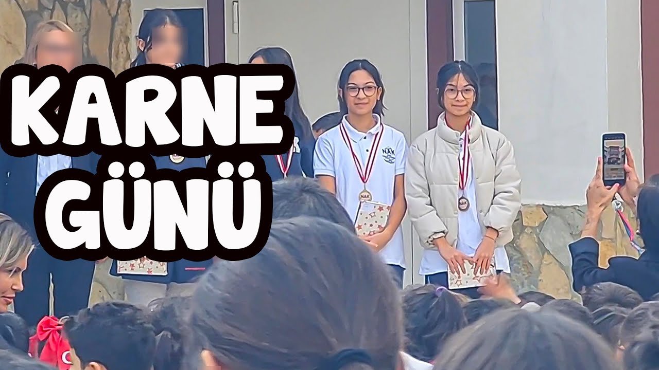 SILA VE MİRA KARNE GÜNÜ 🎒