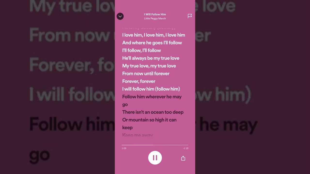 I Will Follow Him - Little Piggy March || Sped up!! ||