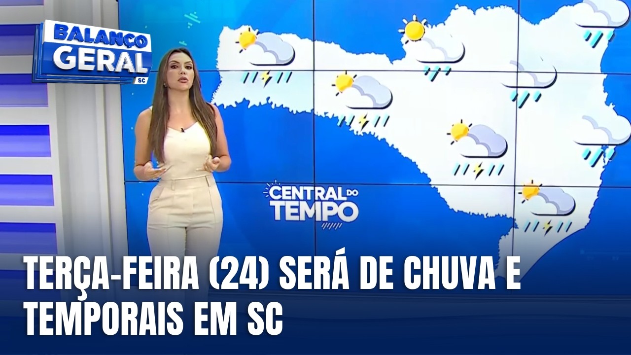 Central do Tempo - Instabilidade aumenta e traz temporais ao estado
