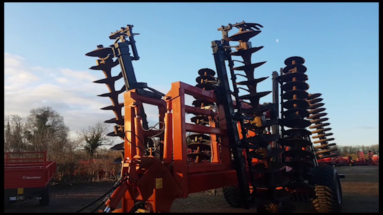 GREGOIRE BESSON XRV-HD 6.2 METRE DISC HARROW WITH INTEGRAL PRESS, Video Tour