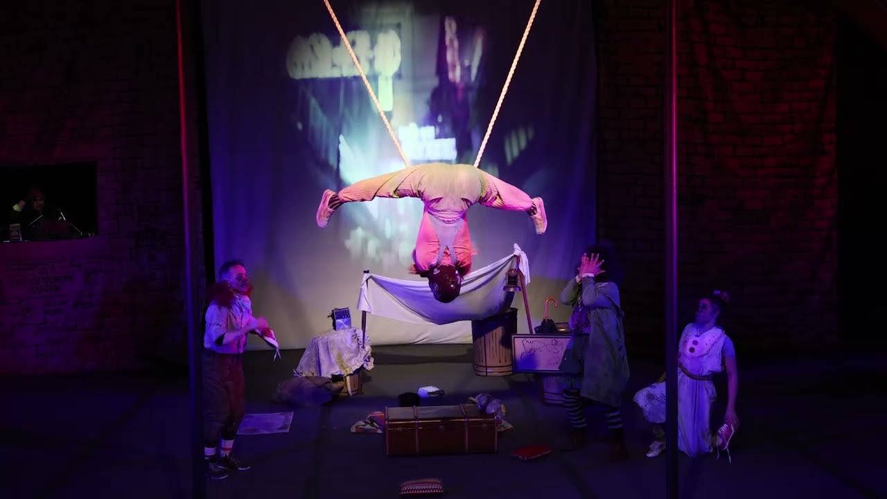 The Actors Gymnasium's AQU&Iacute; O ALL&Aacute;: a circus story Trailer