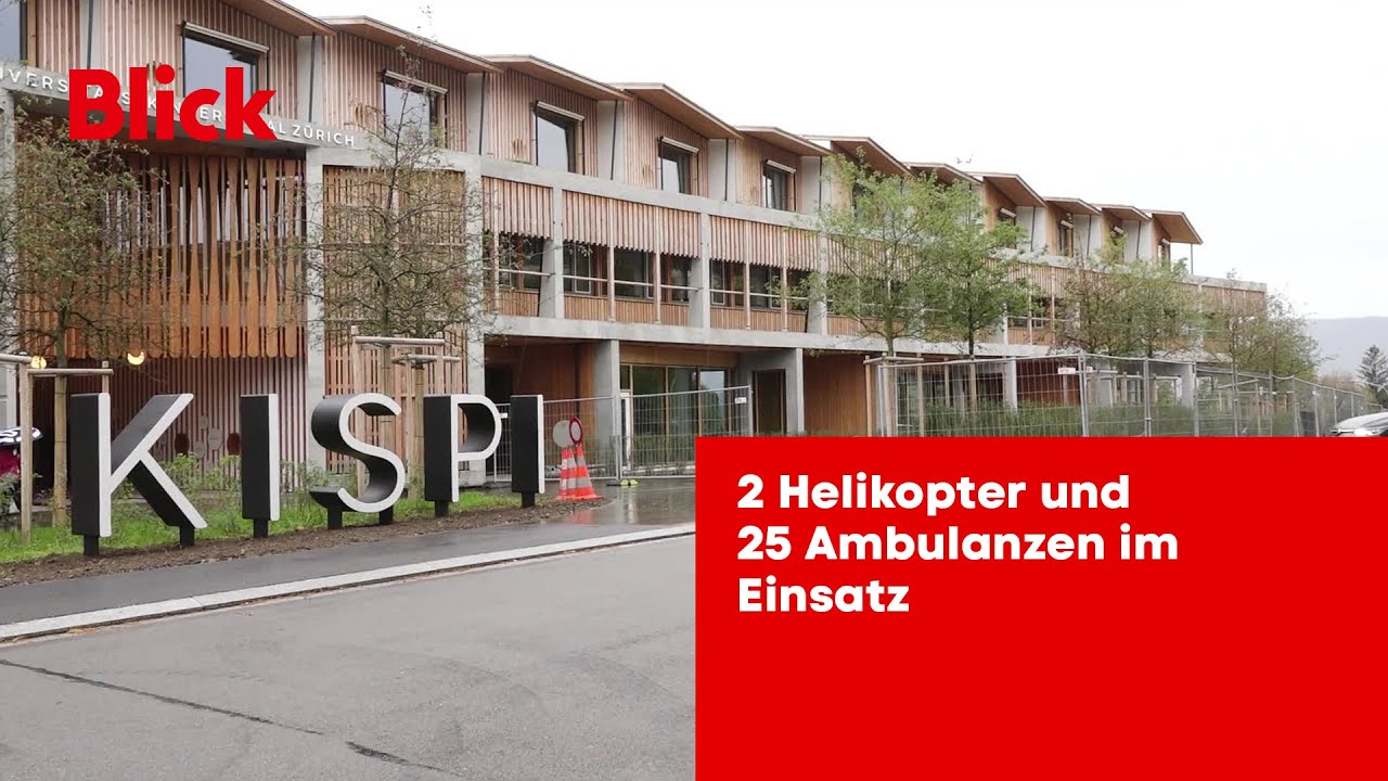 Spektakulärer Umzug - Kinderspital Zürich verlegt über 100 Patienten