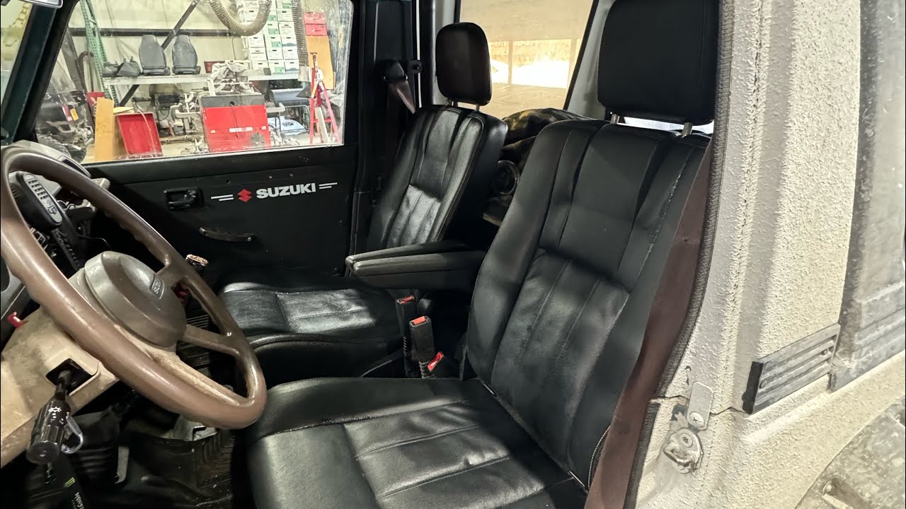 Best seat swap in a Suzuki Samurai / ZuksOffRoad H brackets