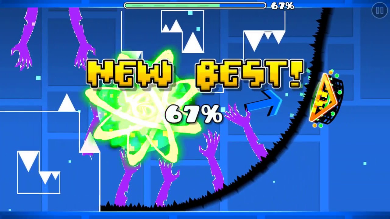 Geometry Dash - 10 Recent Levels #7: 9-13-17