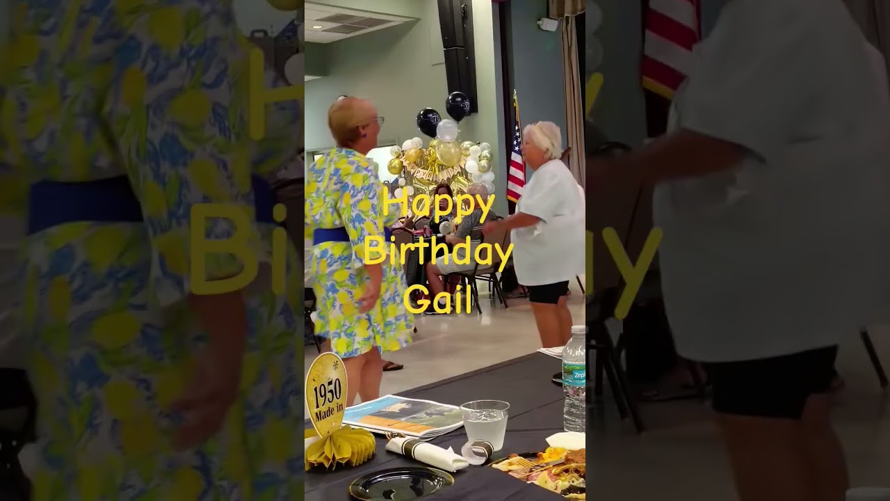Happy Birthday Gail party #fun #lakelandflorida #retiredlife #party #dance