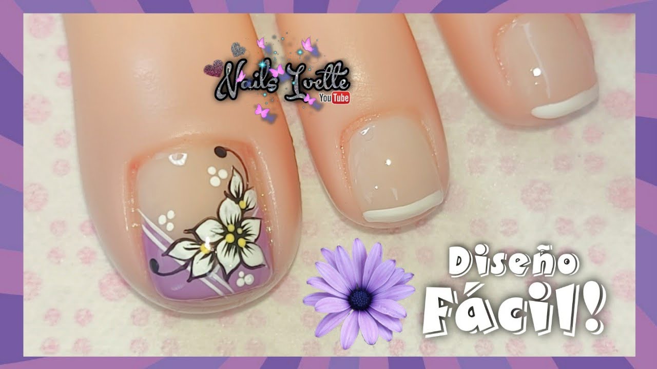 Uñas decoradas | Diseño de uñas de pies | Diseño de uñas para pies elegantes | Pies bonitos