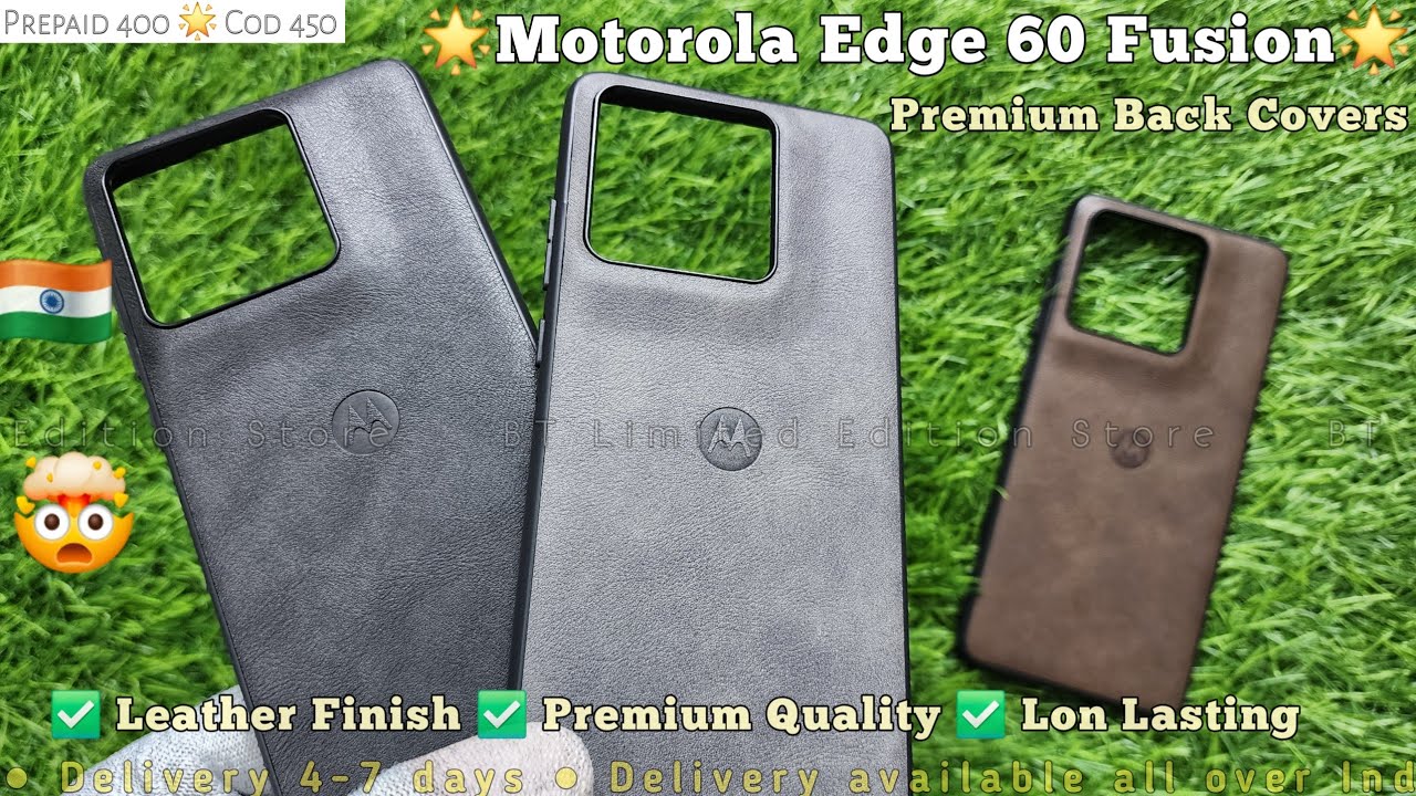 Motorola Edge 60 Fusion Back Cover ! Motorola Edge 60 Fusion Premium Back Cover