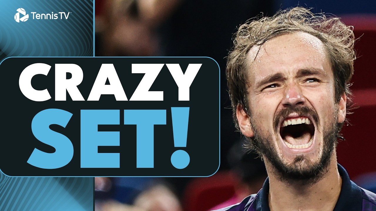 Daniil Medvedev vs Learner Tien INSANE First Set In Full! 🍿 | Shanghai 2025