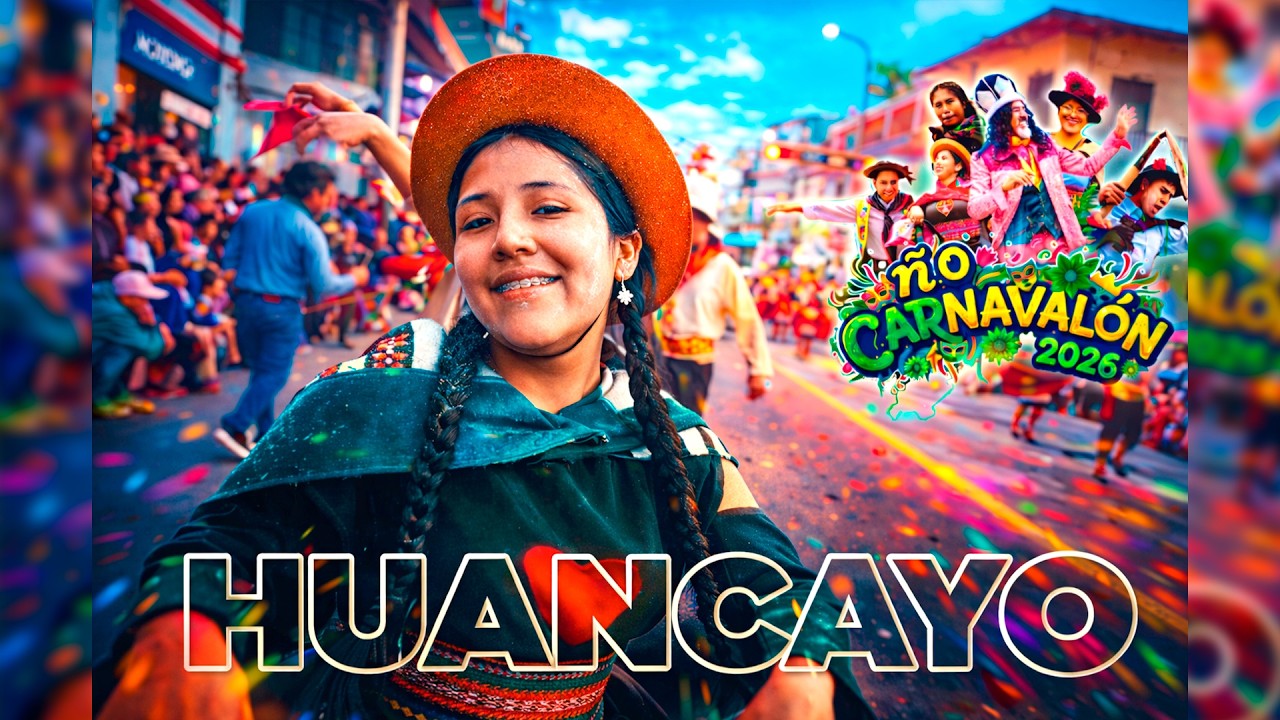 ÑO CARNAVALON HUANCAYO 🥳🎉- PASACALLE 2026