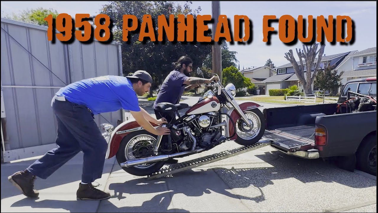 1958 Harley Panhead Found After 22 Years in a Shed | 60 Bike Collection Tour