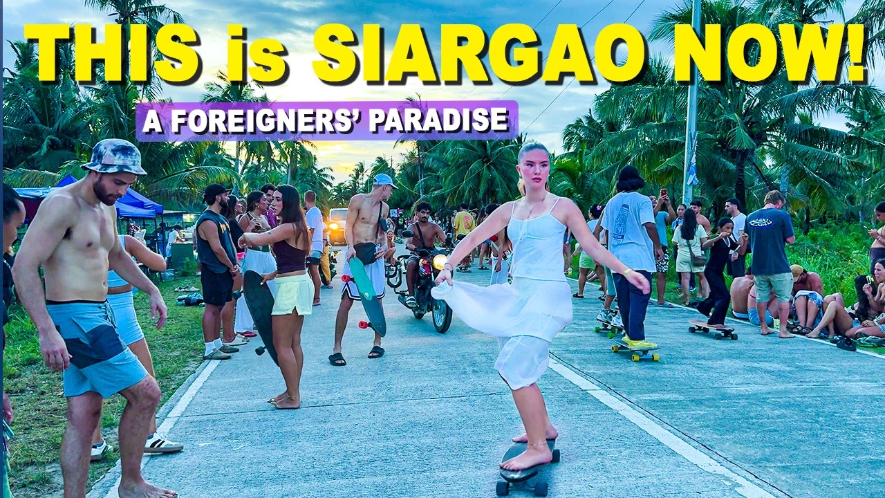 SIARGAO ISLAND 🇵🇭 | More Than Surfing, A Paradise for Foreigners in the Philippines