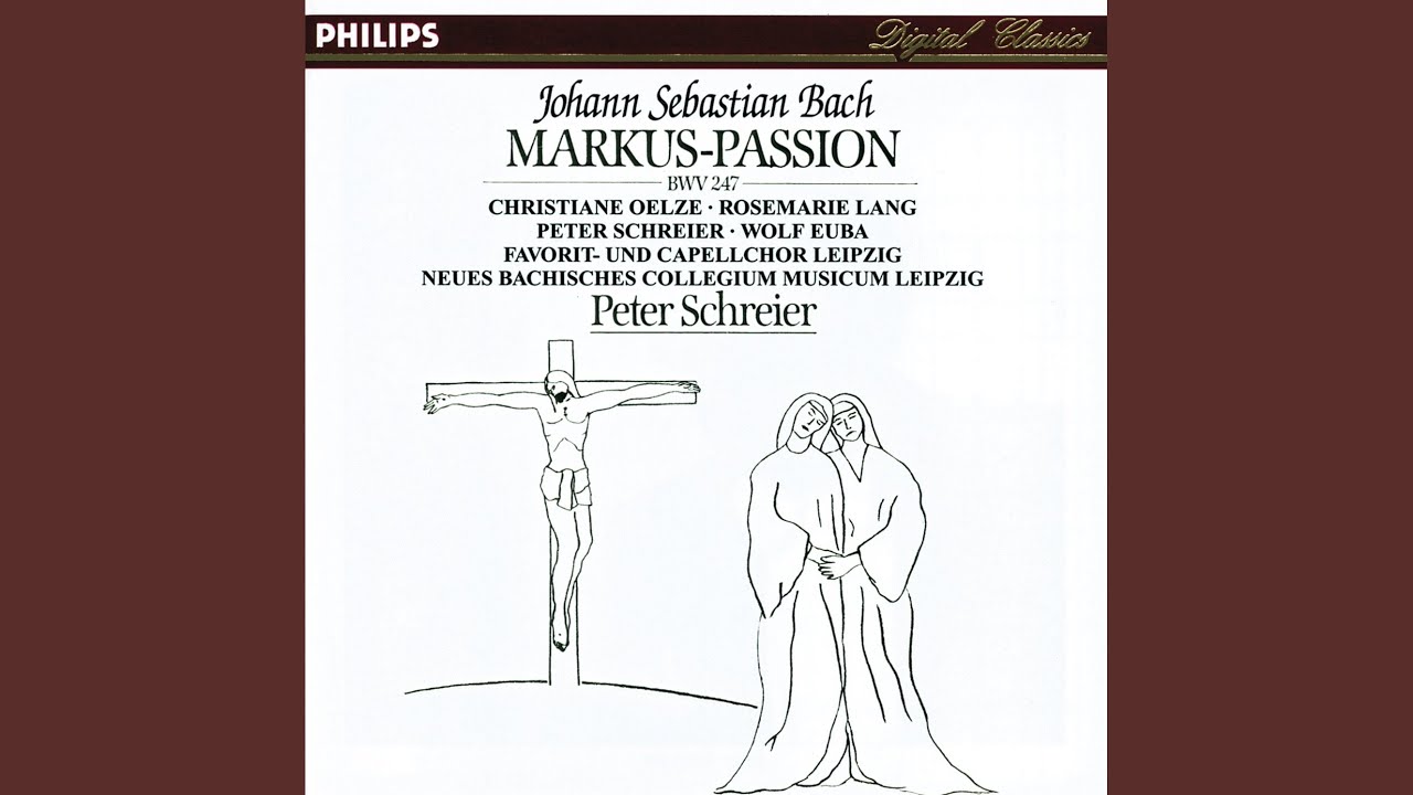 J.S. Bach: St. Marc Passion, BWV 247 - Reconstruction: Diethard Hellmann / Teil 1 (Vor der...