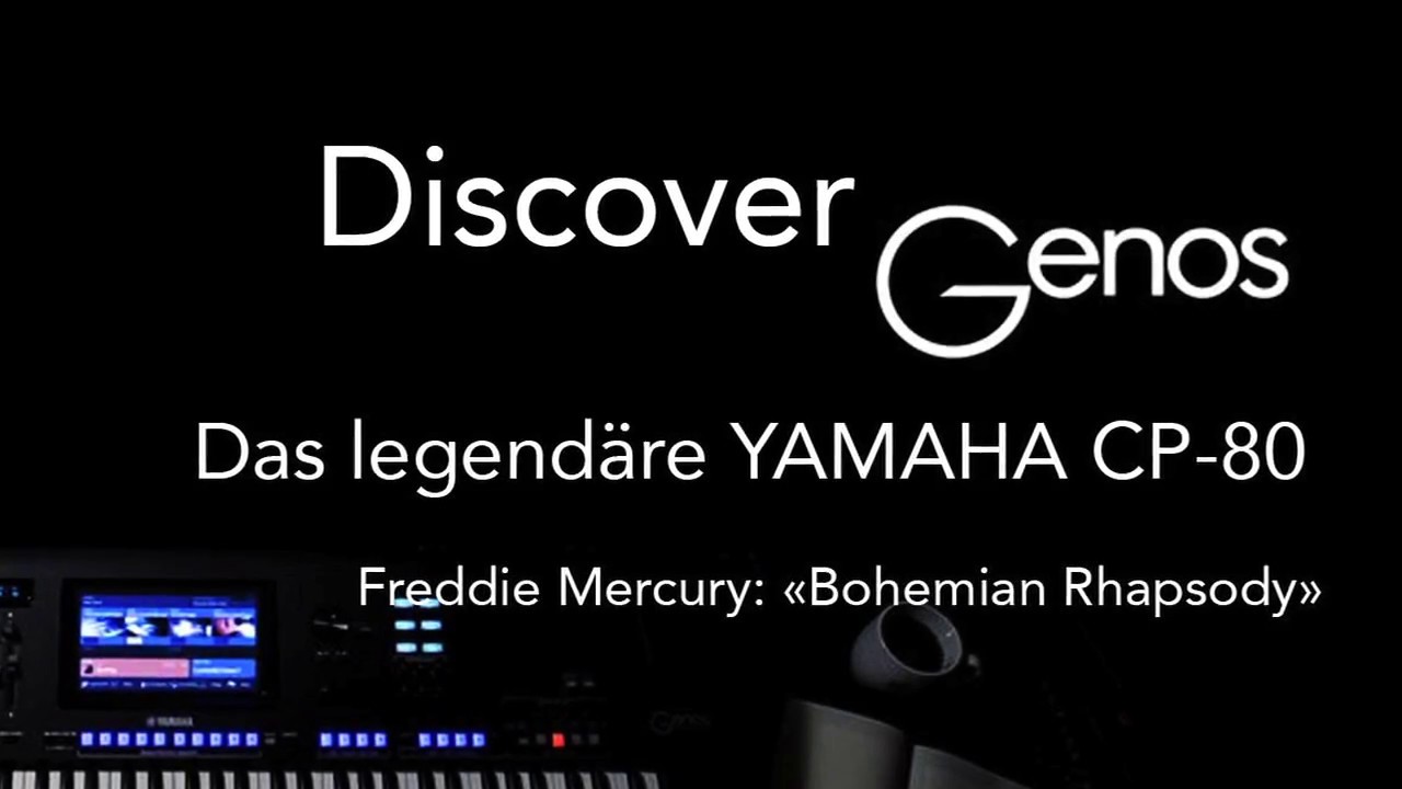 Genos Tutorial &laquo;Bohemian Rapsody&raquo; & &laquo;Discover Genos&raquo;, German