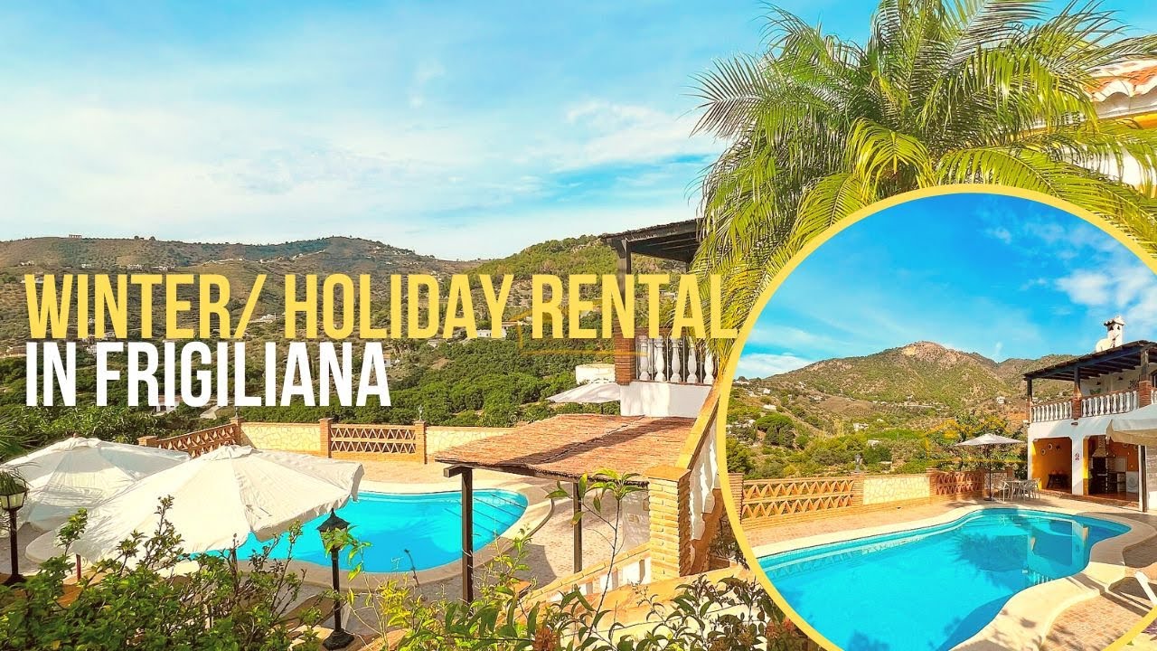 🏡 Villa Conchi Frigiliana, your Winter / Holiday Rental Villa with Swimming Pool and Gardens
