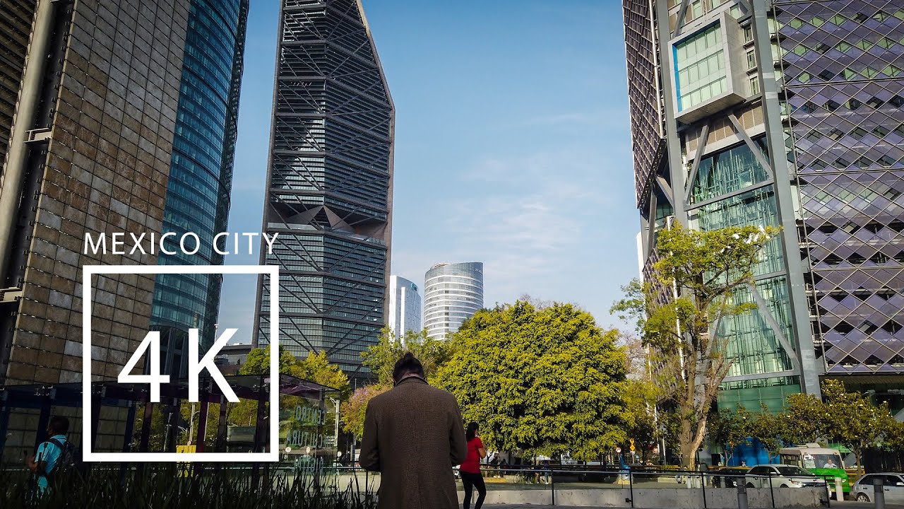 Walking from Chapultepec to Anzures Mexico [4K]