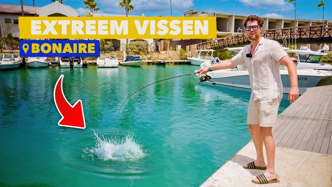 Vissen op tonijn en barracuda in Bonaire! Deze grote vissen hadden wij nooit verwacht!