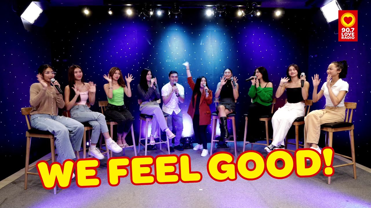 WE FEEL GOOD with BINI! - Feel Good Interview with BINI | Love Radio Manila