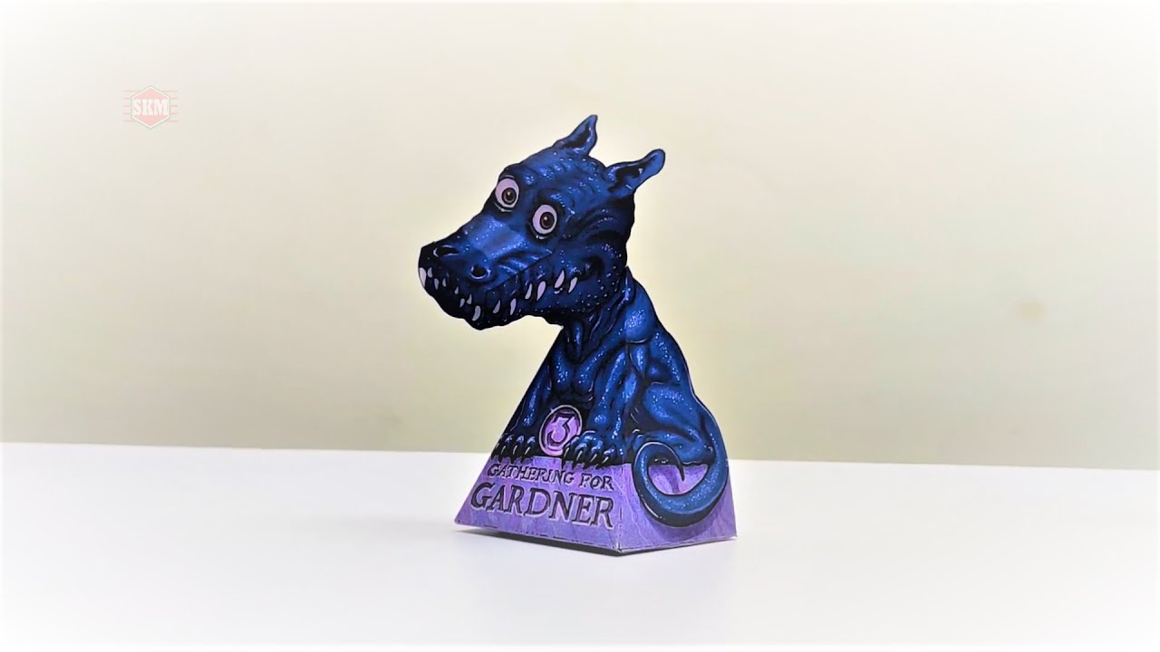 How to Make Rotating Head Dragon - Diy illusion