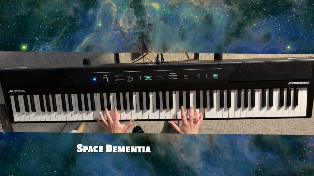 Space Dementia - Muse Piano Cover with Lyrics