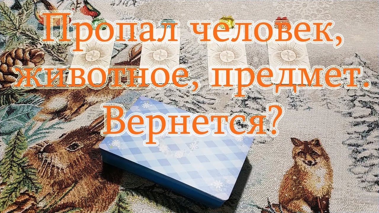 Пропал человек, животное, деньги, документы ,ребенок, телефон, кот, собака. Найдется? Общий расклад.