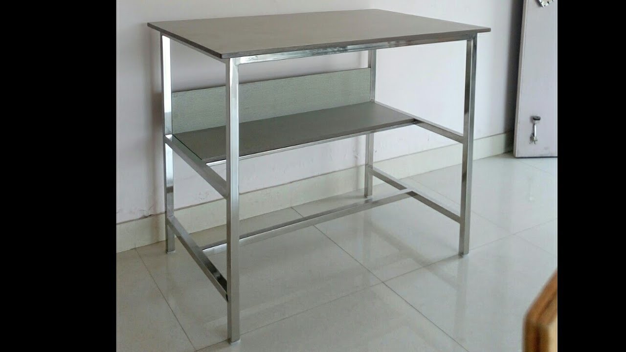 Stainless Steel Study Table...