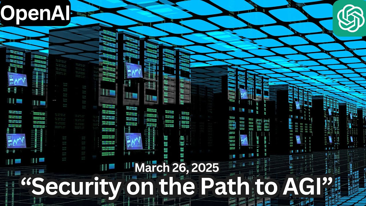 🔒The Path to AGI: OpenAI's Security Initiative🤖