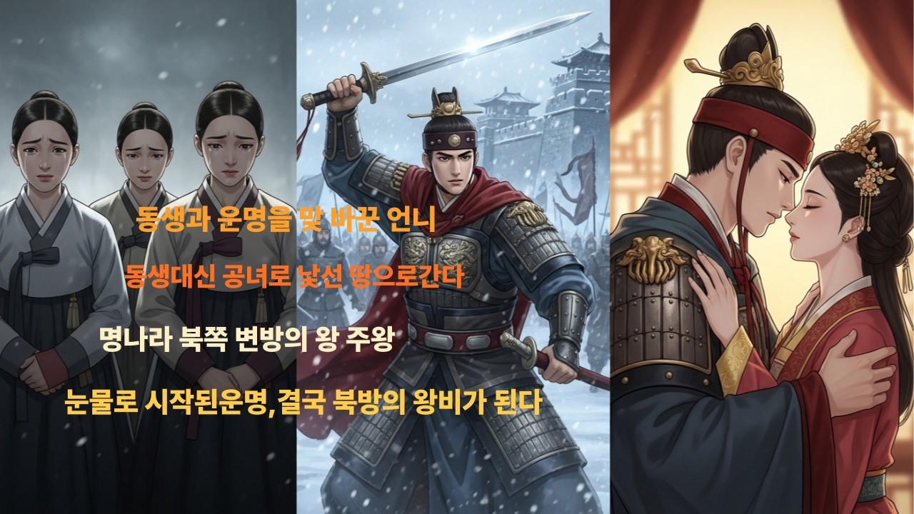 동생대신 궁녀로가는언니, 명나라 북쪽변방 주왕을 만난다