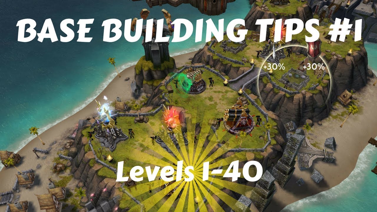 War Dragons: Complete Base Building Guide for Levels 1-40 (How to Build a Very Strong Base)