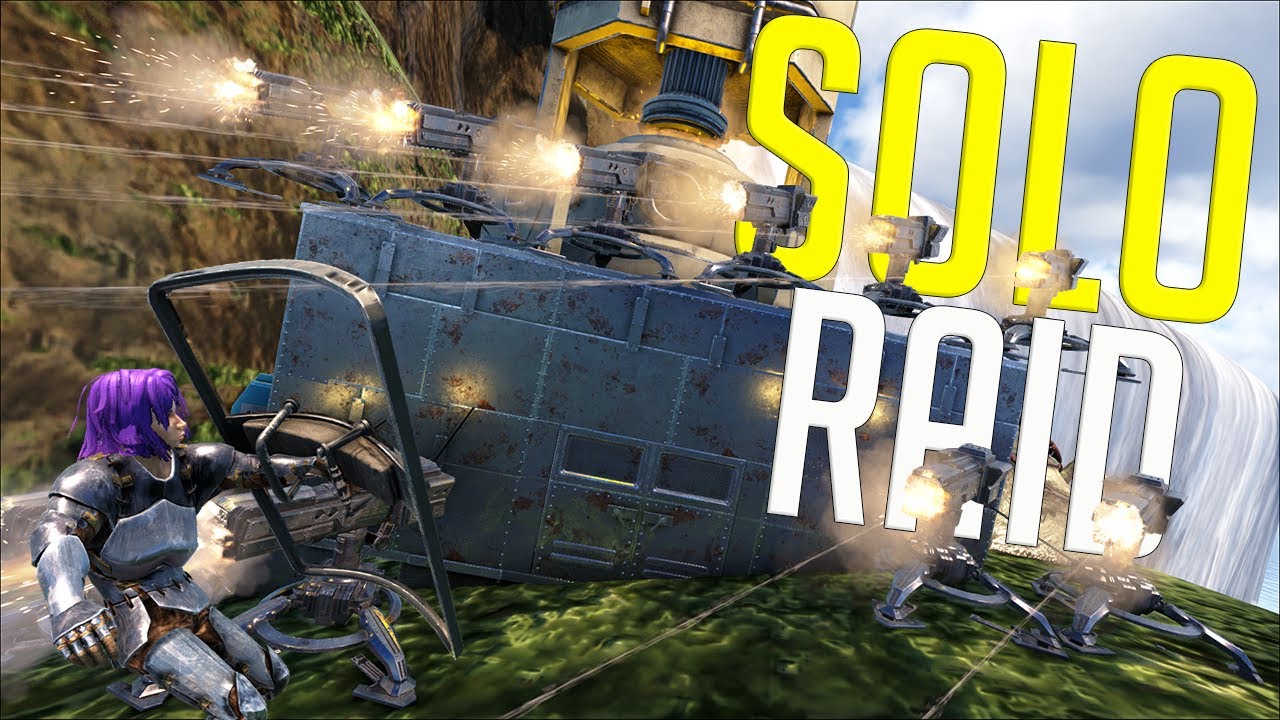 SOLO Raiding The Most Hidden Base Locations Day 1 For INSANE LOOT! - ARK